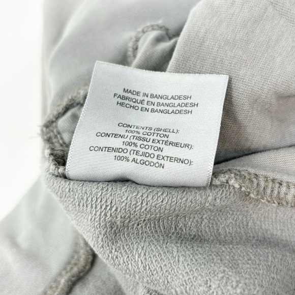 ONIA Men's Gray Jogger Sweatpants Lightweight French Terry Cotton Pants Size M - Picture 7 of 9